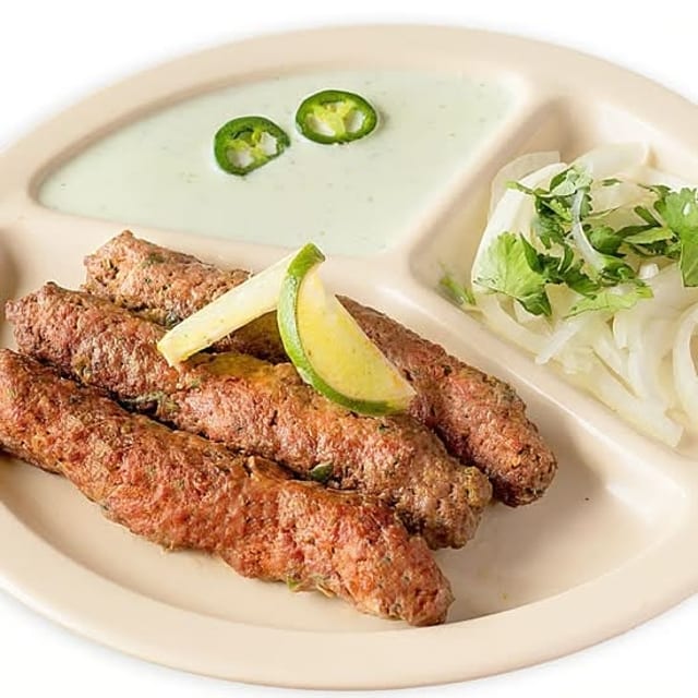 Beef Seekh Kabob**.