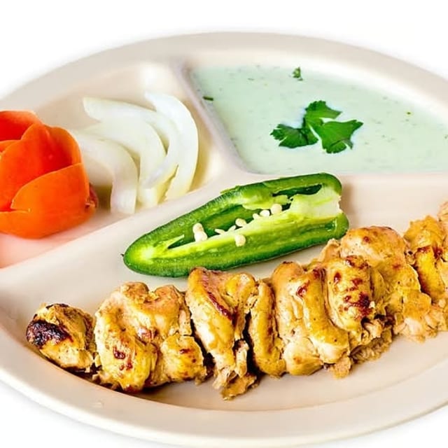 Chicken Bihari Kabob Naan Roll.